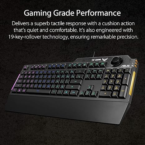 ASUS TUF Gaming K1 RGB keyboard