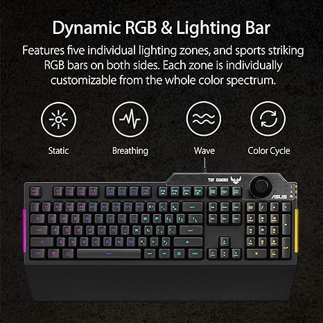 ASUS TUF Gaming K1 RGB keyboard