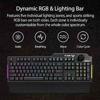 ASUS TUF Gaming K1 RGB keyboard