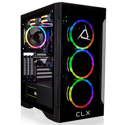 CLX SET Gaming Desktop - Liquid Cooled AMD Ryzen 9