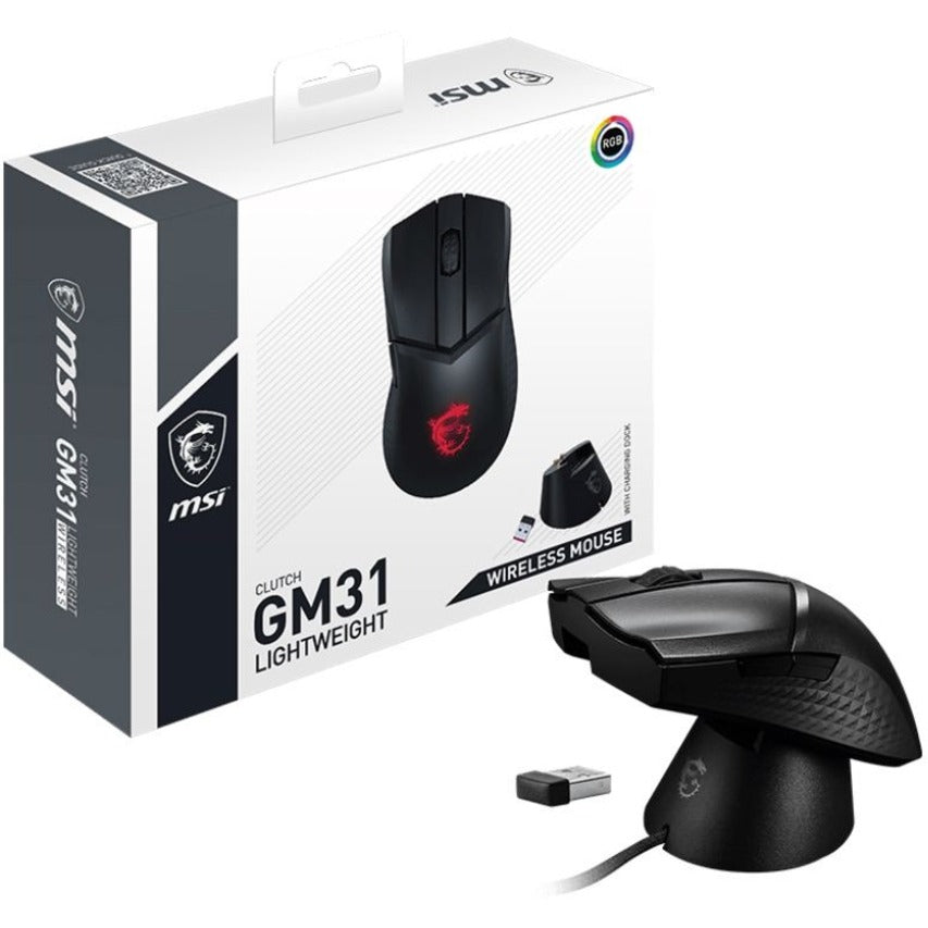 MSI Clutch GM31 Gaming Wireless Mouse